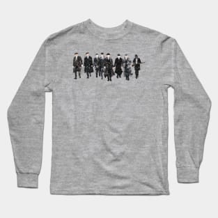 Peaky Blinders The Crew watercolour print Long Sleeve T-Shirt